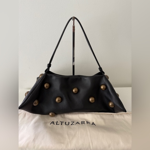 Altuzarra Black Bag with Bronze Accents - Picture 2 of 12